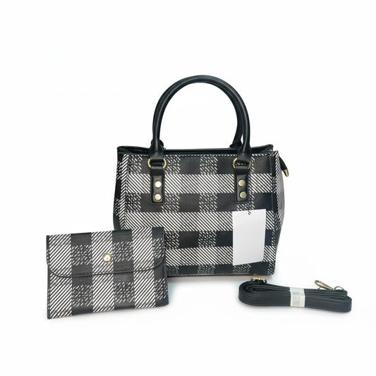 Checkmate Handbag & Wallet Combo