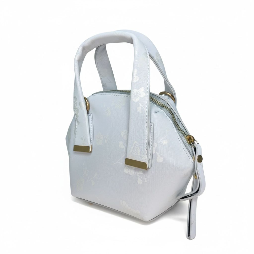 Midnight Garden Floral Mini Satchel