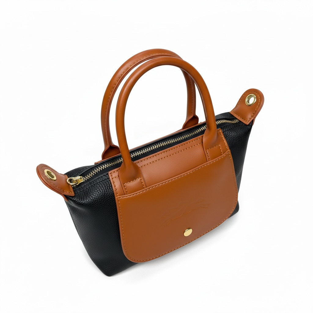 Classic Dual tone Premium Sling Bag with Top Handle | Elegant Women’s Crossbody Handbag