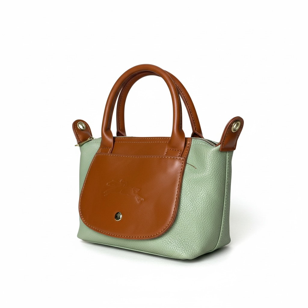 Classic Dual tone Premium Sling Bag with Top Handle | Elegant Women’s Crossbody Handbag