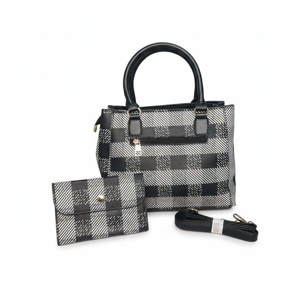 Checkmate Handbag & Wallet Combo