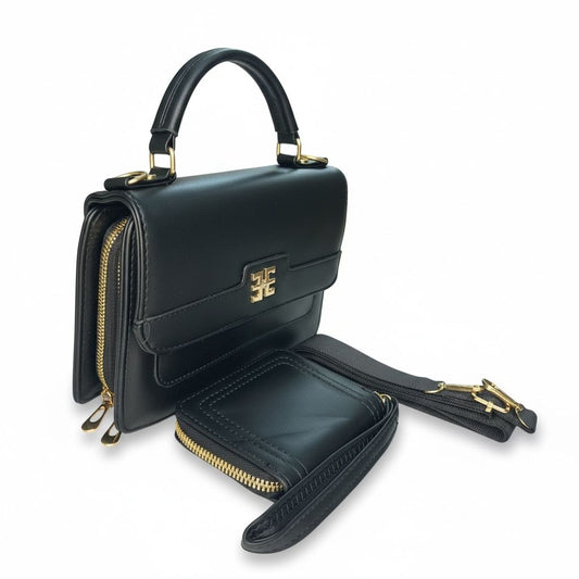 The Midnight Onyx 2-in-1 Satchel Set