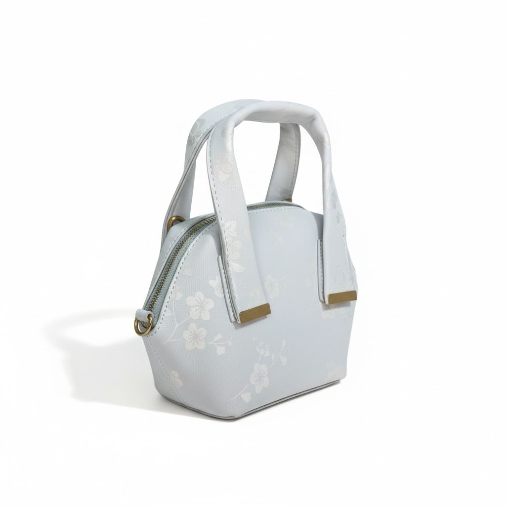 Midnight Garden Floral Mini Satchel