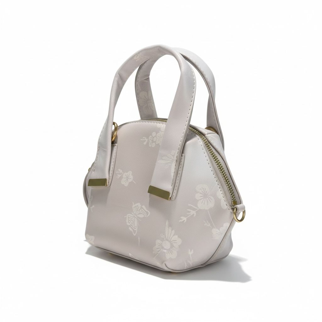 Midnight Garden Floral Mini Satchel